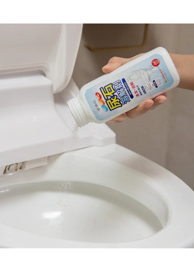 Professional Urolith Dissolving Agent 350g, Heavy Duty Toilet Bowl Cleaner & Urinal Scale Remover, Fast-Acting Limescale & Stubborn Stain Remover for Western & Japanese Toilets, Odor Eliminator & Pipe Declogger, Safe for Glaze & Plastic/Cast Iron Sewers, No-Brush Refreshing Deep Clean Formula - Image 2